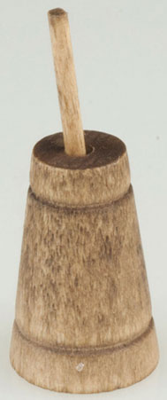 Dollhouse Miniature Butter Churn, Aged 1In Tall